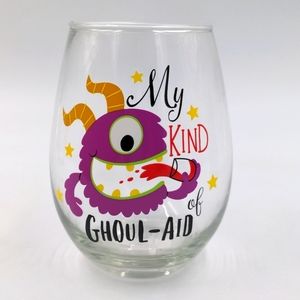 Gerson International Halloween Party ‘My Kind of Ghoul-Aid’ Wine Glass
